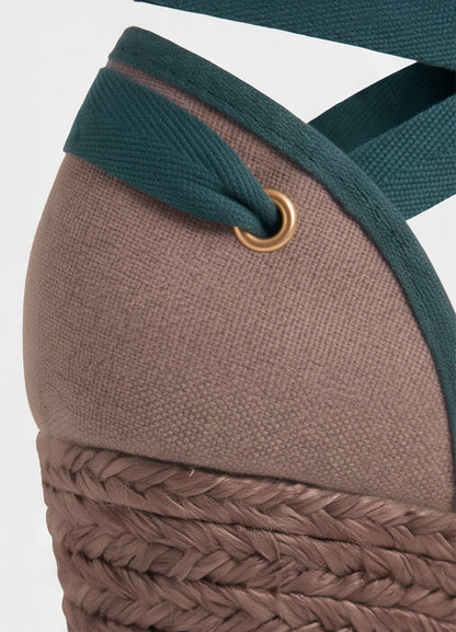 Galdana Canvas Espadrille Wedge by Mr. Velous