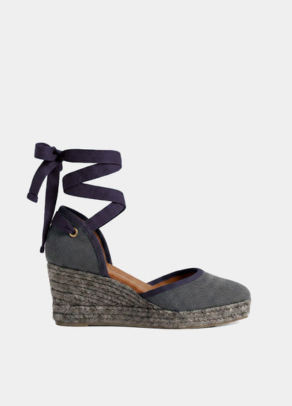 Galdana Canvas Espadrille Wedge by Mr. Velous