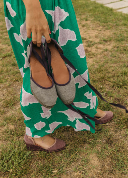 Galdana Canvas Espadrille Wedge by Mr. Velous