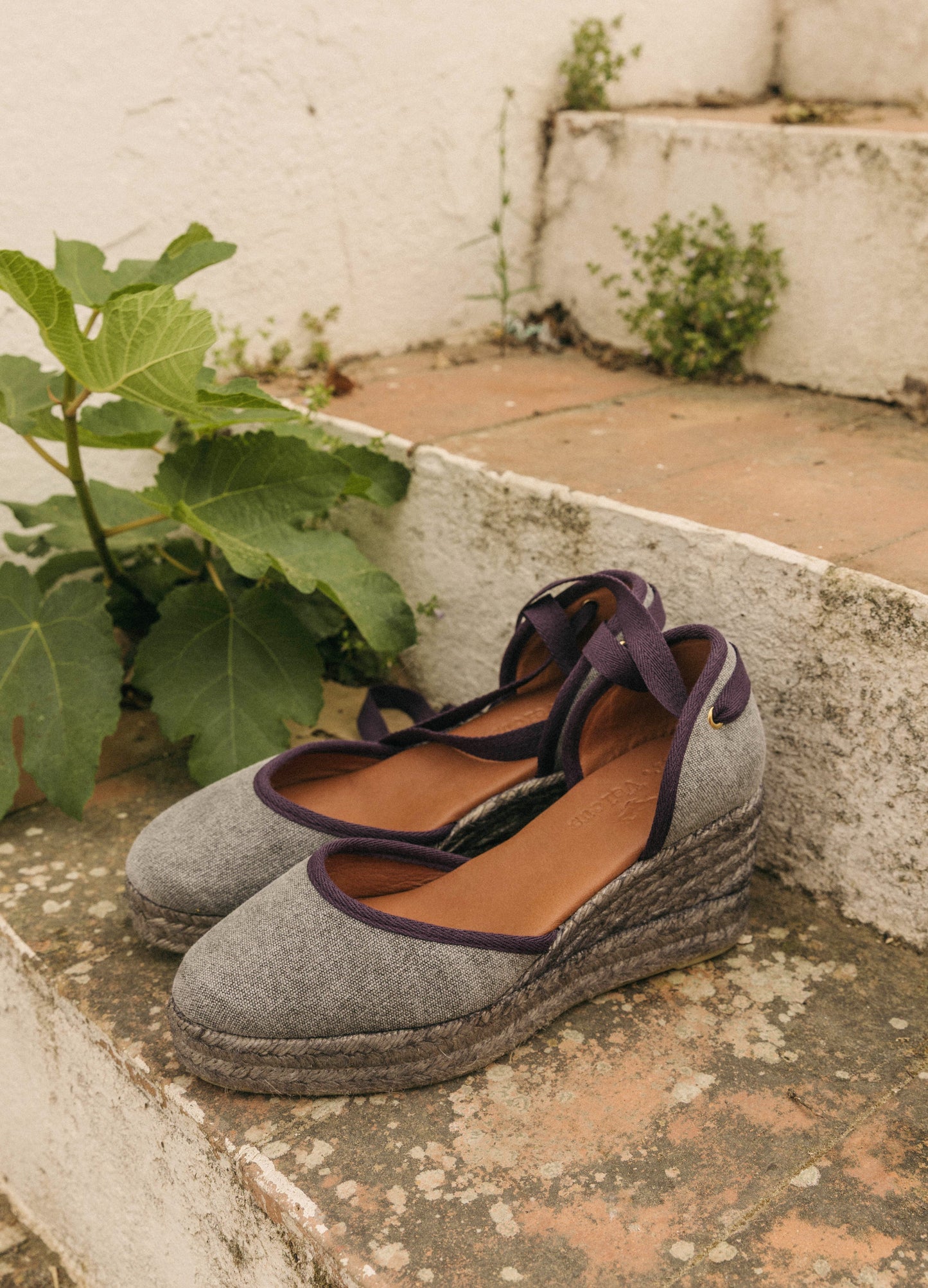 Galdana Canvas Espadrille Wedge by Mr. Velous