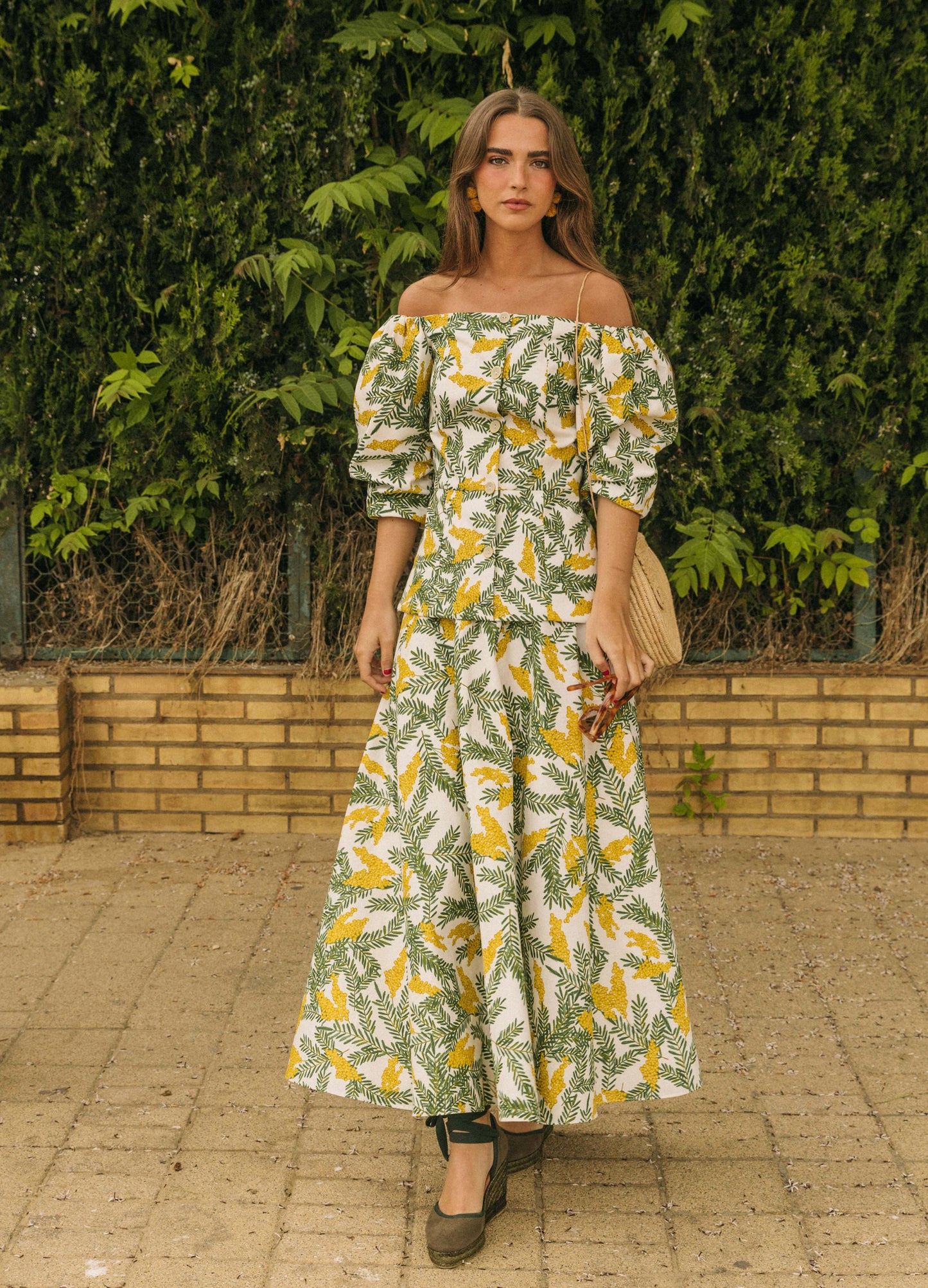 Conjunto de top y falda Eddie-Bloom